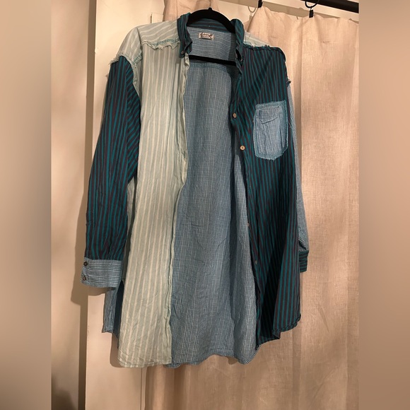 Free People Rags to Riches Shirt - - Picture 2 of 4